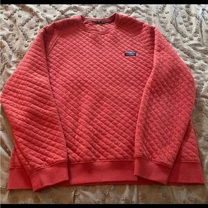 L.L. Bean Men’s XL Quilted Red Sweatshirt